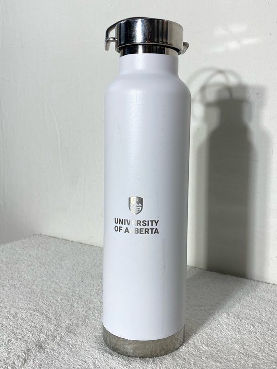 Other - University of Alberta White Stainless Steel Water Bottle Hydroflask